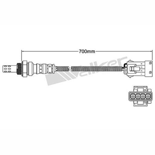 OEX Oxygen Sensor Walker Usa OOS5052