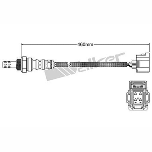 OEX Oxygen Sensor Walker Usa OOS5090