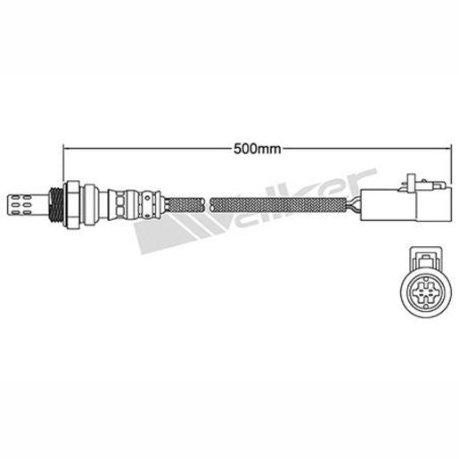 OEX Oxygen Sensor Walker Usa OOS5102
