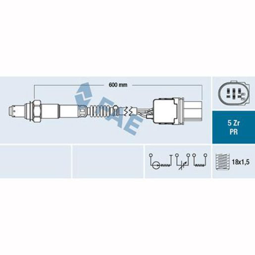 OEX Oxygen Sensor OES Europe OOS5315
