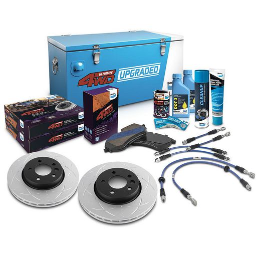 Bendix Ultimate 4x4 Brake Upgrade Kit Front U4WD-BUK105