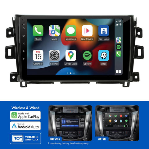 Aerpro 10In Multimedia Receiver To Suit Nissan Navara
