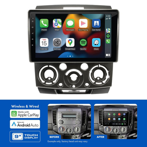 Aerpro 9In Multimedia Receiver To Suit Ford Ranger