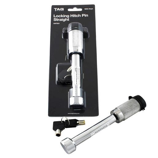 TAG Locking Hitch Pin - Straight UNT001