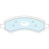 Bendix Heavy Duty Brake Pad Set Front DB2148 HD