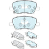 Bendix General CT Brake Pad Set Front DB2685 GCT