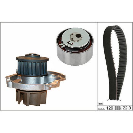 INA Water Pump & Timing Belt Kit 530 0462 30