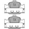 Meyle Brake Pad Set 025 224 0216/PD