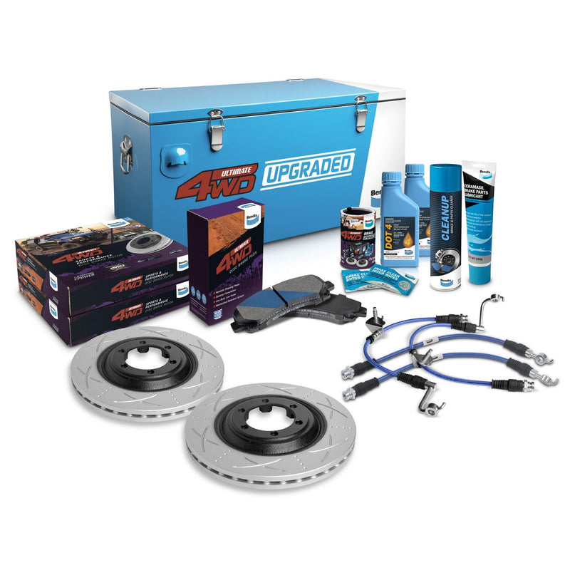 Bendix Ultimate 4x4 Brake Upgrade Kit U4WD-BUK107