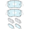 Bendix 4x4 Brake Pad Set DB2593 4WD