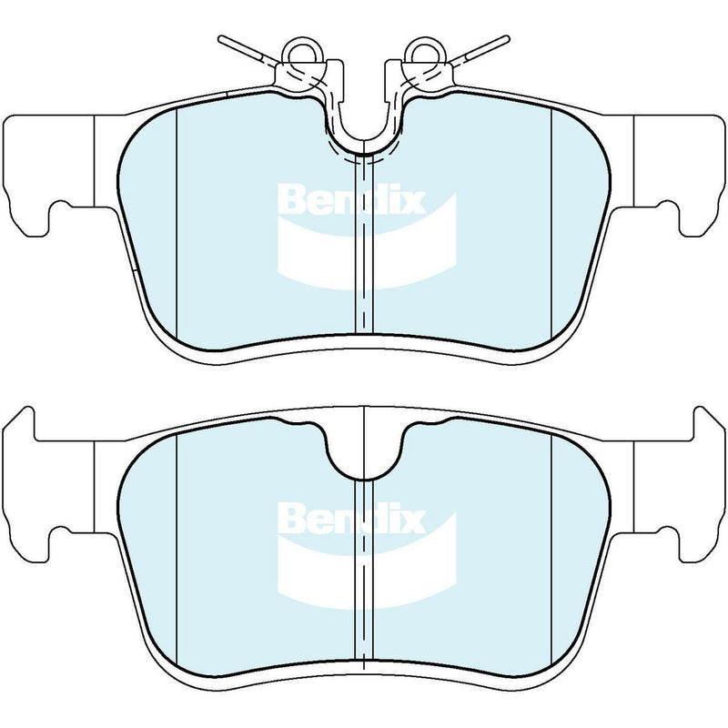 Bendix Euro+ Disc Pad Set DB2718 Euro+