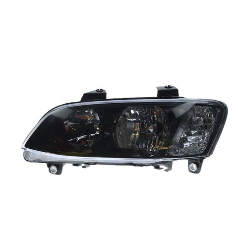 APG All Crash Black Head Lamp Passenger Side Certified