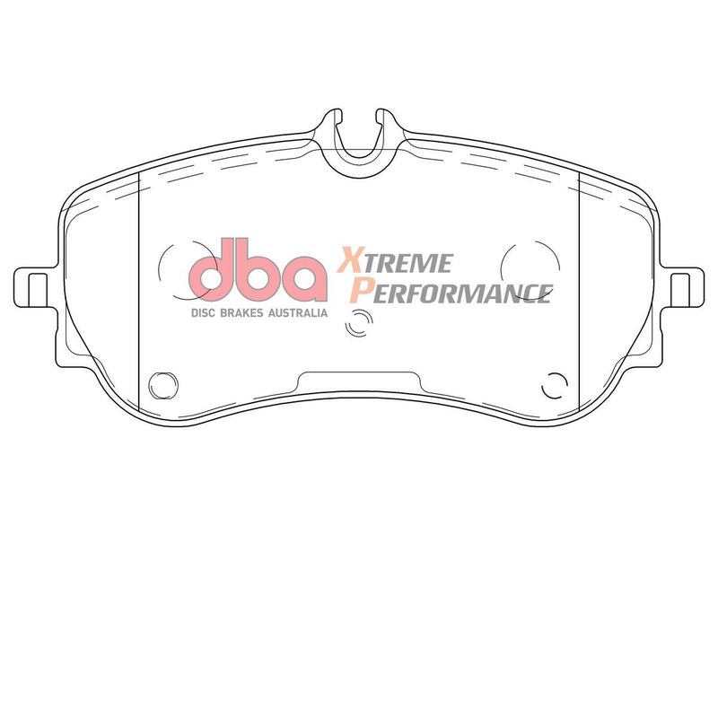 DBA Xtreme Performance Brake Pad Set Rear DB1502XP