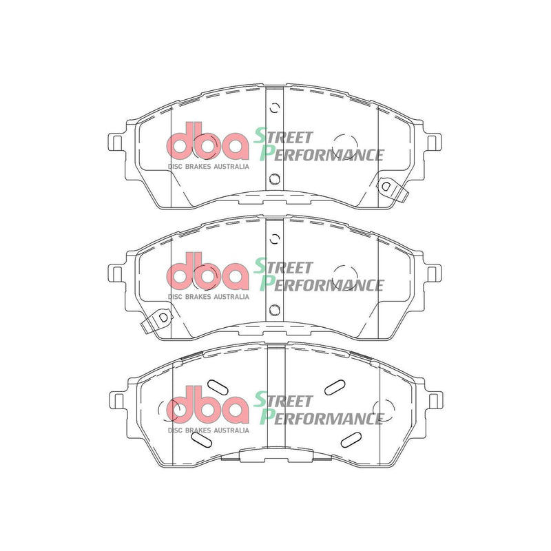 DBA Street Performance Brake Pad Set Front DB2379SP