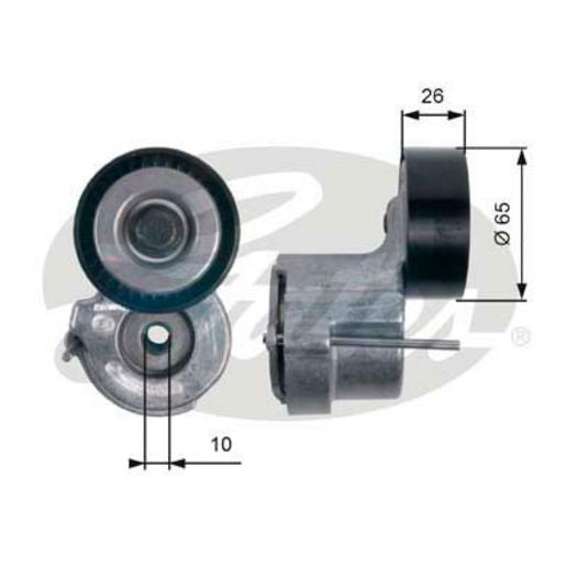 Gates Drivealign Tensioner Unit 39174