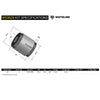Whiteline Control Arm Bushing Kit Front Lower Front Inner