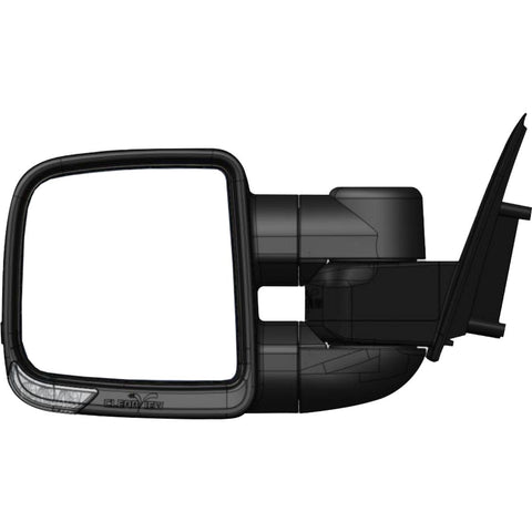 Clearview Compact Towing Mirrors, Chrome Pair