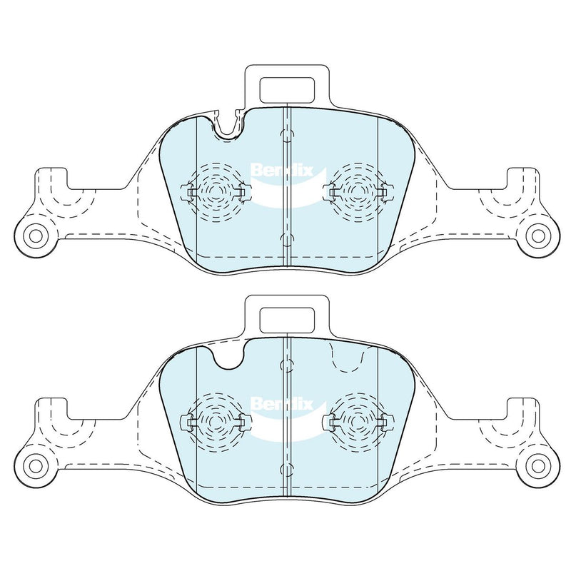 Bendix Euro+ Disc Pad Set DB2564 Euro+