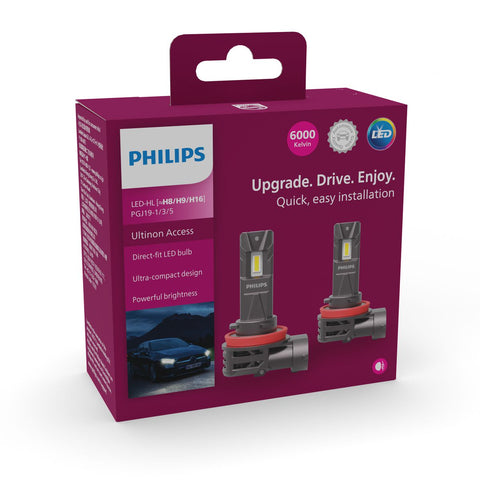 Philips Ultinon Access2500 Led Fog Headlight Globe 12V
