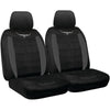 R.M. Williams Seat Cover Set Velour Front Black