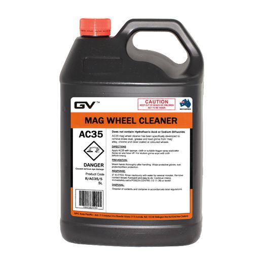 GVOil Non-Acid Based Wheel Cleaner - 5L R/AC35/5