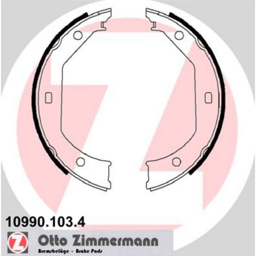 Zimmermann Brake Pad Set 10990.103.4