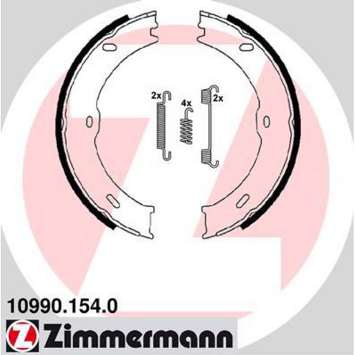 Zimmermann Brake Pad Set 10990.154.0