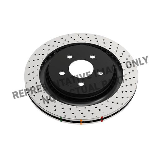 DBA 4000 Series Cross Drilled & Dimpled DBA42024XD