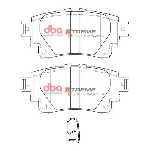 DBA Xtreme Performance Brake Pad Set DB15044XP
