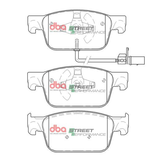 DBA Street Performance Brake Pad Set DB15106SP