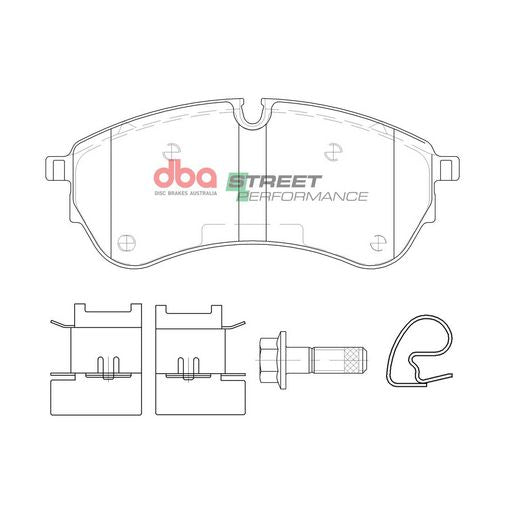 DBA Street Performance Brake Pad Set DB15134SP