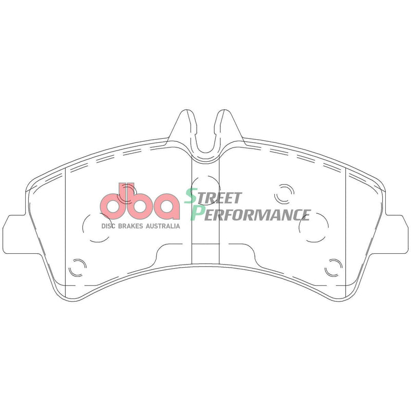 DBA Street Performance Brake Pad Set DB1975SP