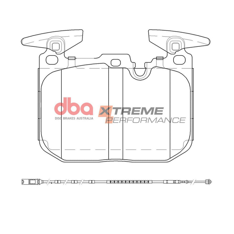 DBA Xtreme Performance Brake Pad Set DB2299XP