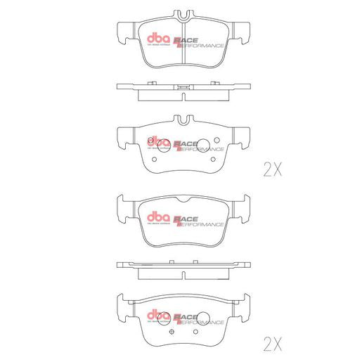 DBA Race Performance Brake Pad Set DB2429RP