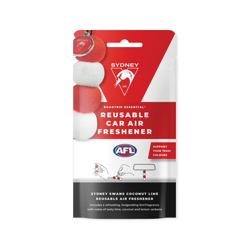 Smellyballs Sydney Swans Reusable Car Air Freshener Set