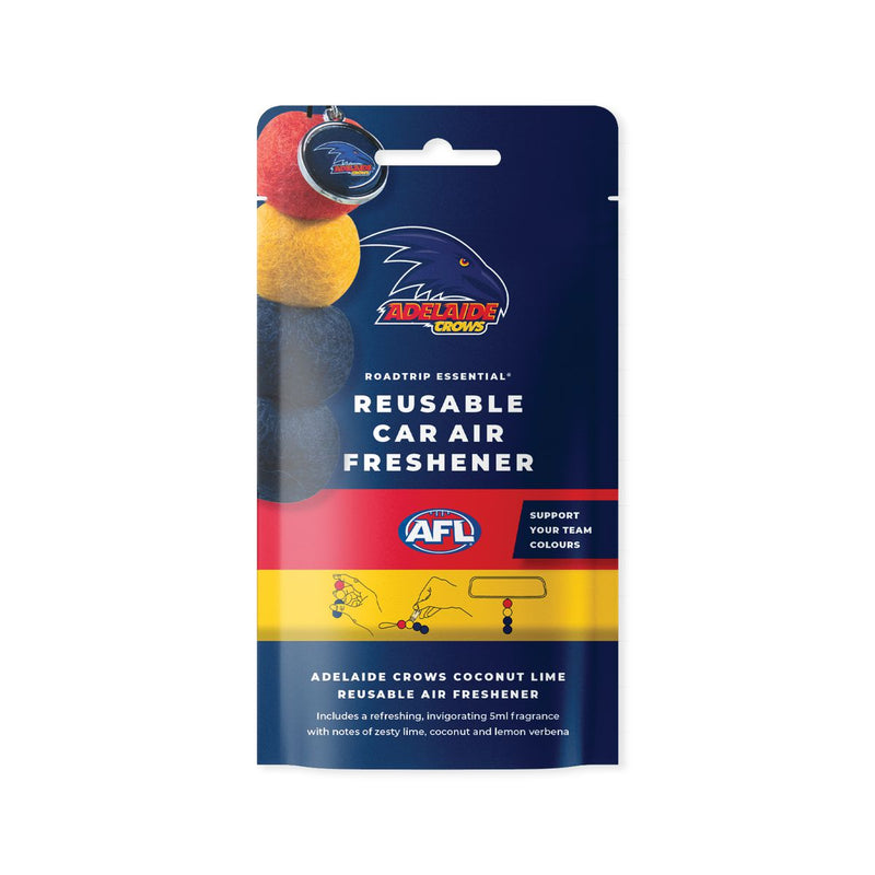 Smellyballs Adelaide Crows Reusable Car Air Freshener Set