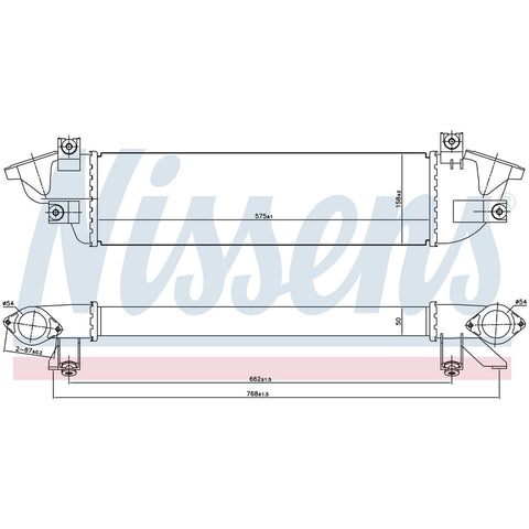 Nissens Intercooler 961010