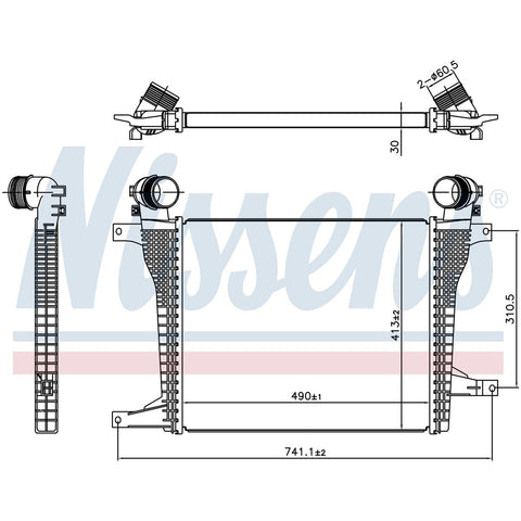 Nissens Intercooler 961124