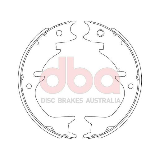 DBA Street Series Handbrake Shoe Set DBAS2054