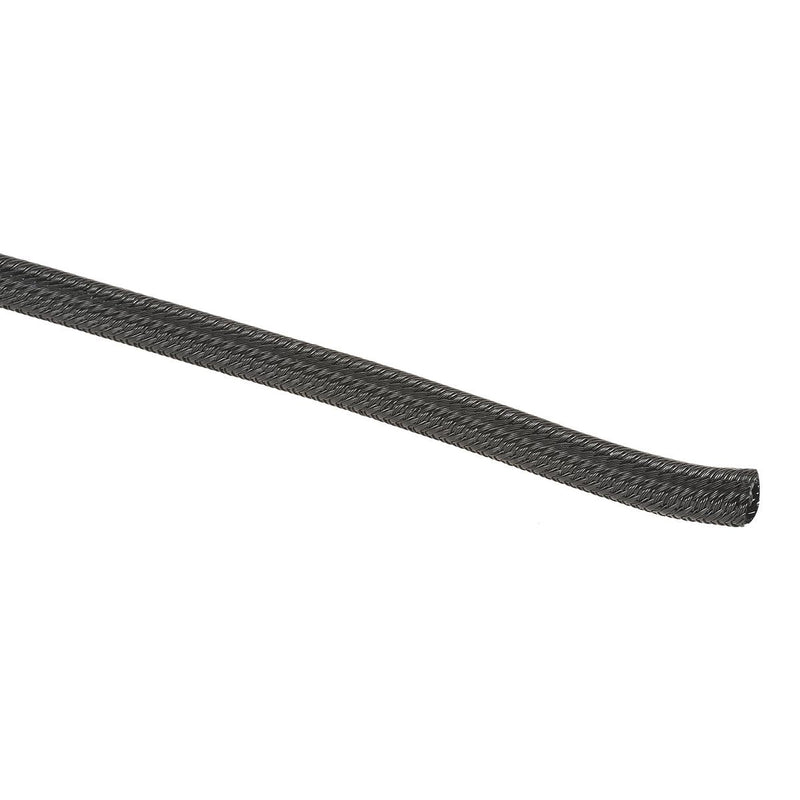 Narva Self Closing Braided Tube 9MM Split, 10M, Black