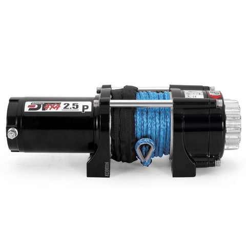 Drivetech 4X4 2500lb 12V ATV/Trailer Winch with Synthetic