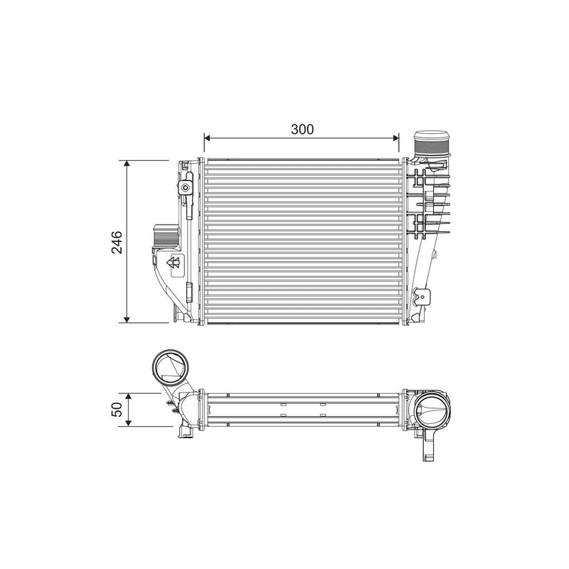 Valeo Intercooler OE Quality 818304