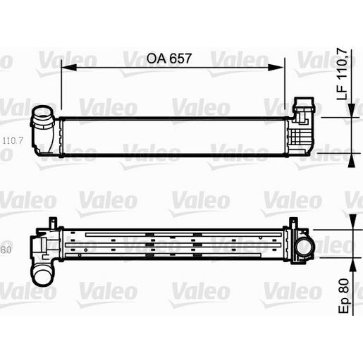 Valeo Intercooler OE Quality 818870