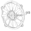 Valeo Electric Fan Assembly 696091
