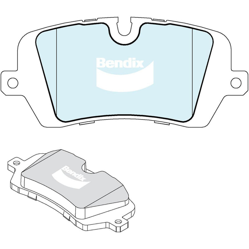 Bendix ULT4WD Brake Pad Set DB2433 ULT4WD