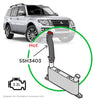 Saas Silicone intercooler pipe Mits Pajero 3.2 NS-NW