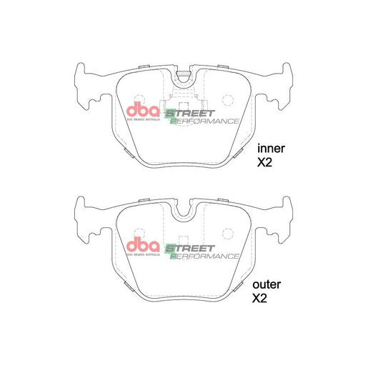 DBA Street Performance Brake Pad Set DB1397SP