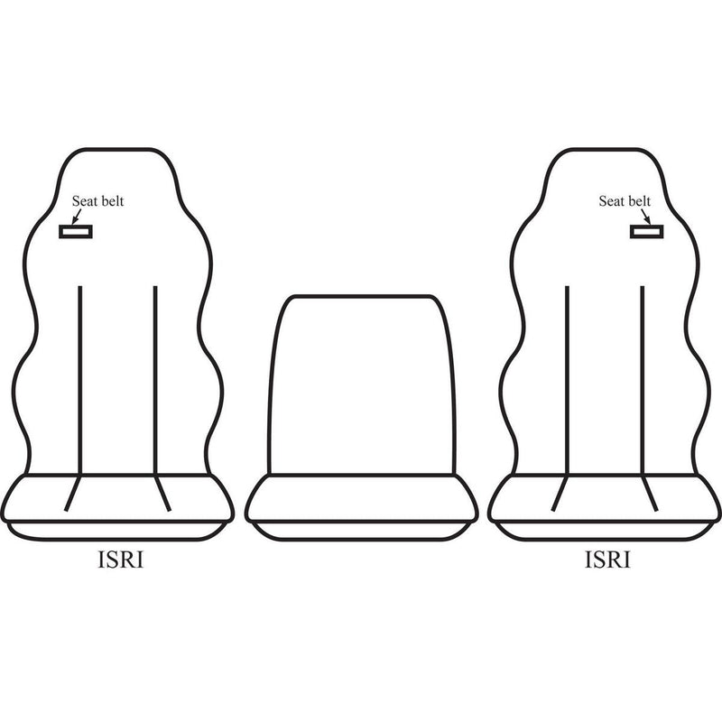 Sperling Tailored Fit Front Truck Seat Covers HD Canvas,