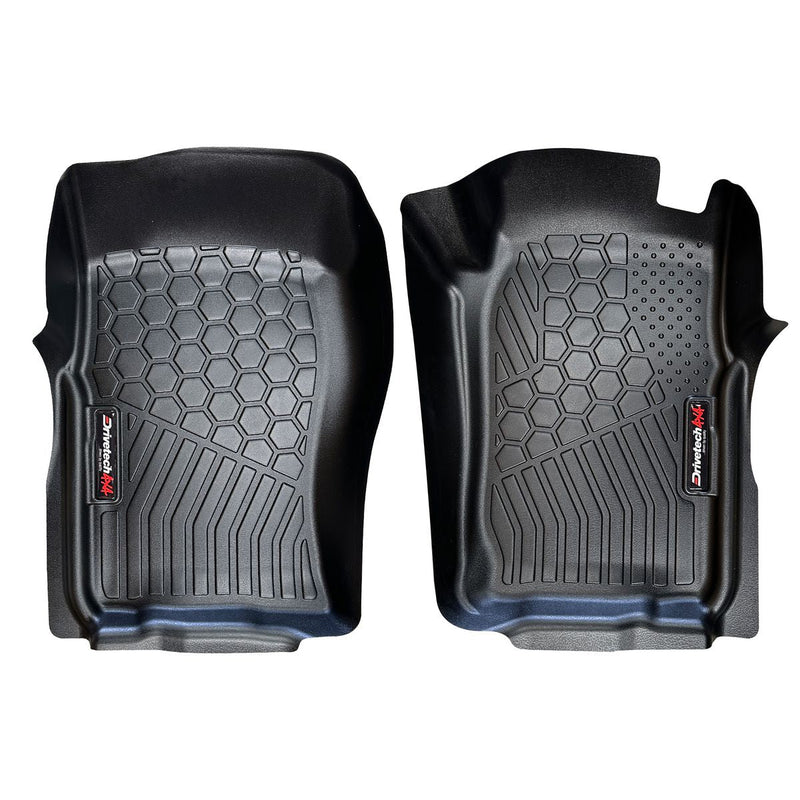 Drivetech 4x4 Moulded Floor Mat Front Set Suits Nissan