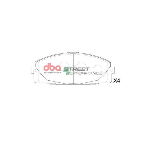 DBA Street Performance Brake Pad DB1772SP